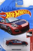 Hot Wheels Porsche Panamera - Police - Red - FYC86