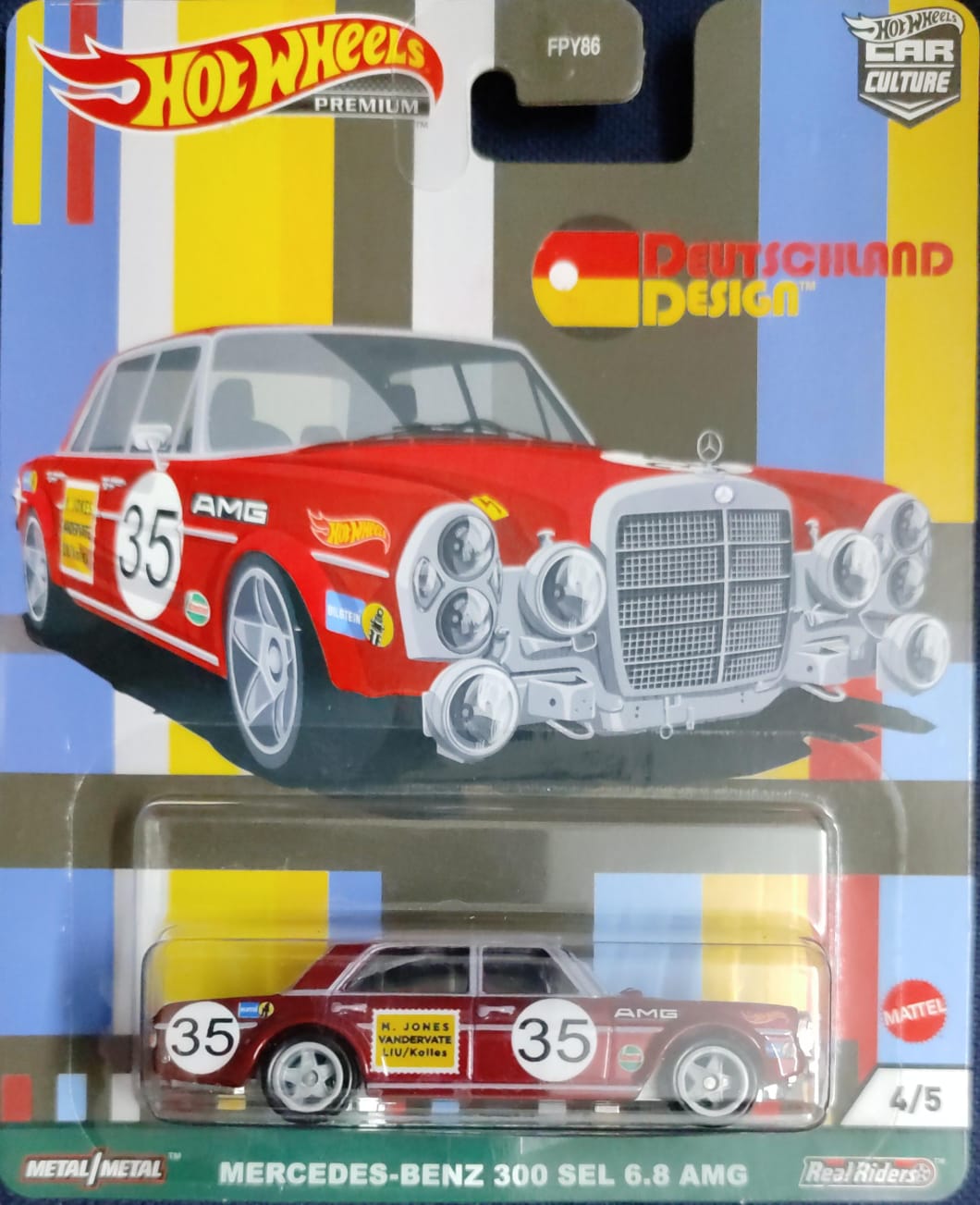 WhatsApp Image 2023-12-20 at 21.06.27 Hot Wheels Premium - Mercedes-Benz 300 SEL 6.8 AMG (GRJ73). - Image 1