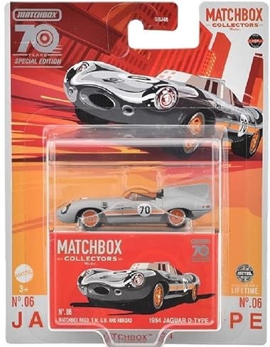 Matchbox 70th Ann Sp Edition - 1954 Jaguar D-TYPE [Imported].