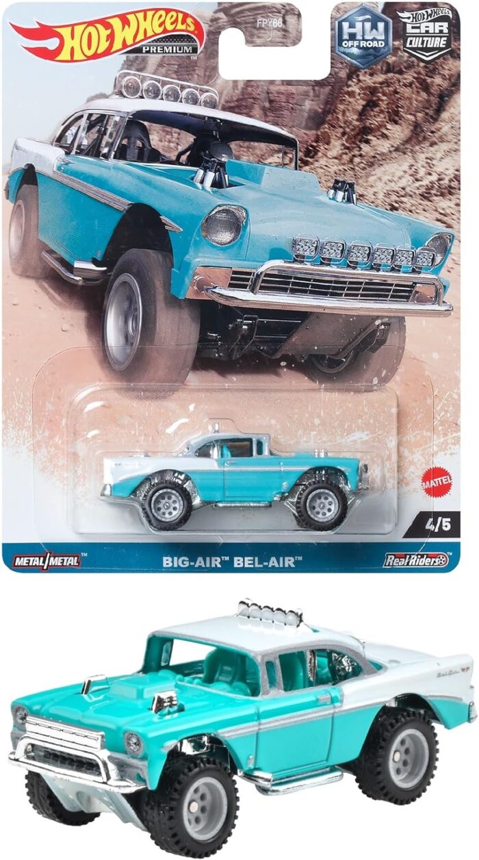 Hot Wheels Premium - Car Culture - Off Road - Big Air Bel Air - (HKC74) - Image 4