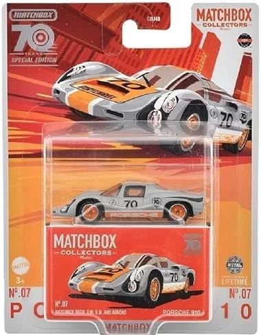 Voiture Miniature Matchbox Porsche 718 Spyder RS 2024 - Édition Pièces Mobiles 1:64 - Neuf