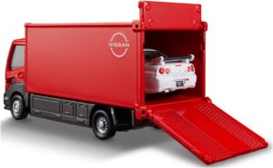 Tomica Premium Transporter - Nissan Skyline GT-R V Spec II Nur [Importer]. - Image 3