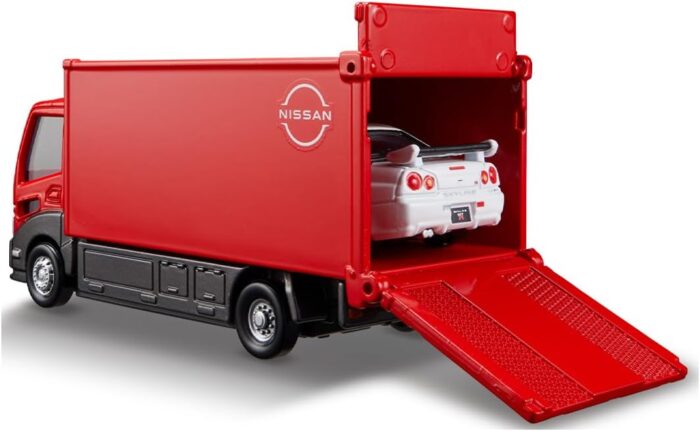 Tomica Premium Transporter - Nissan Skyline GT-R V Spec II Nur [Importer]. - Image 3