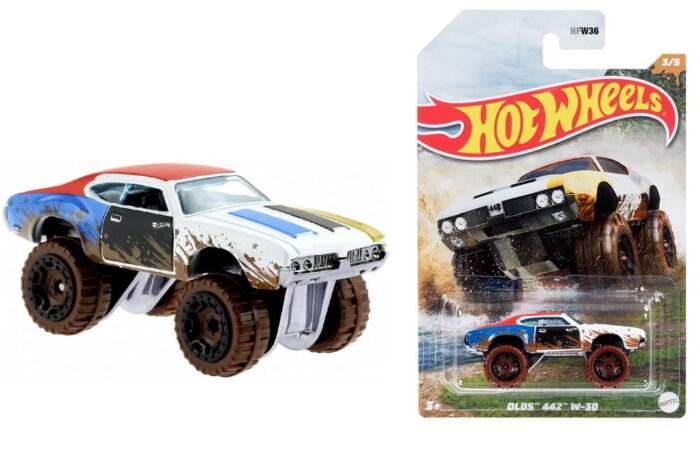 Hot Wheels Themed - Muddy Off Road 5 cars Pack (GDG44) [Imported]. - Image 5