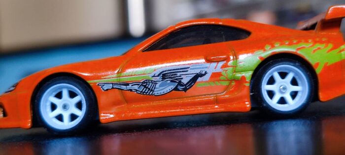 Hot Wheels - Toyota Supra (Uncarded, Mint & Wheel swapped). - Image 2