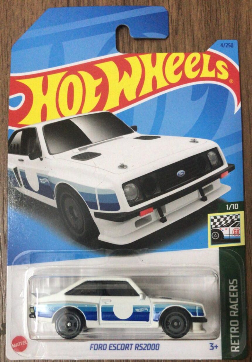 Hot Wheels – Ford Escort RS2000 (HKG25) [Imported]. – Crazy 4 Diecasts