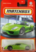 Matchbox - Porsche 918 Spyder (HVL61) [Imported].