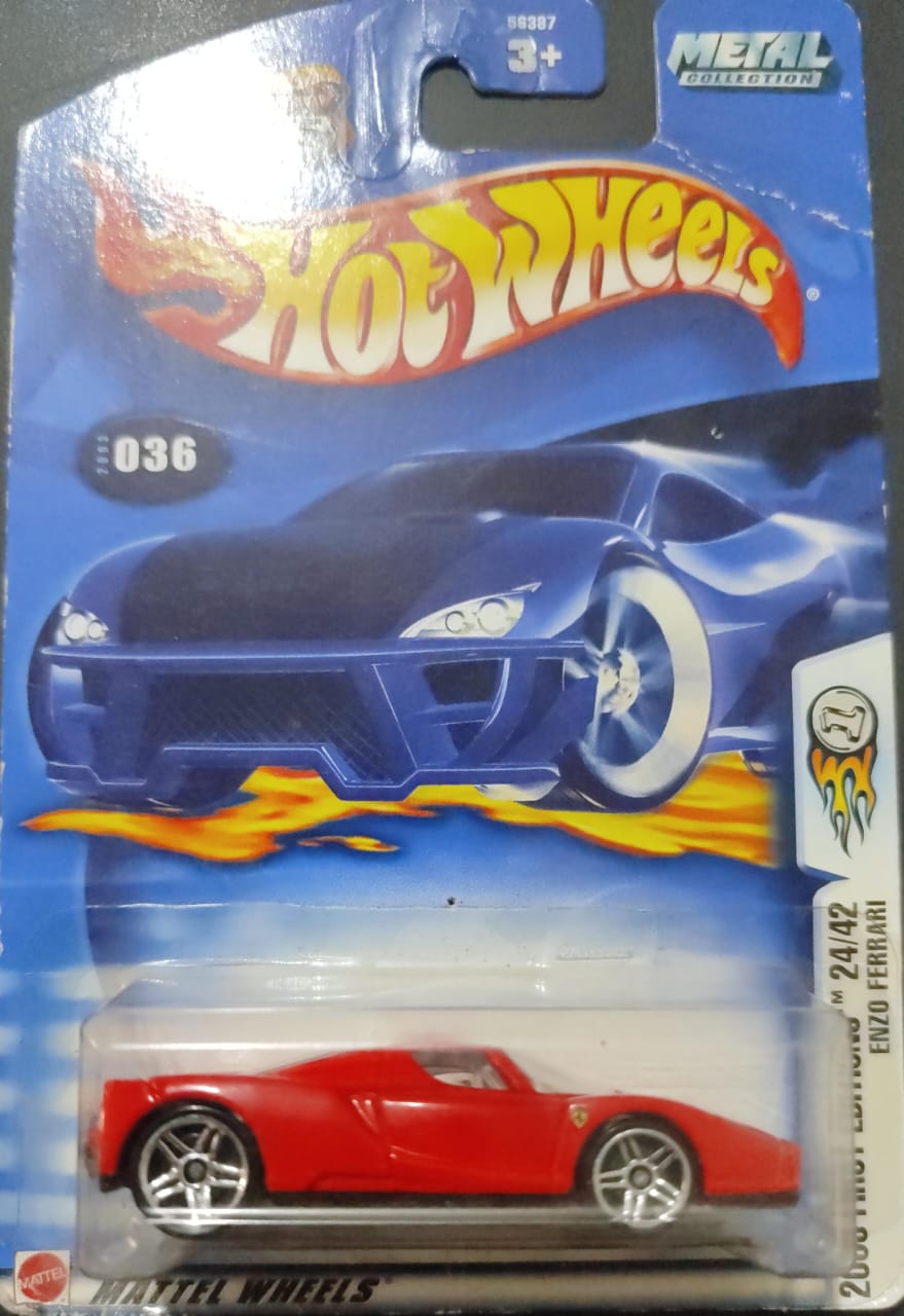 WhatsApp Image 2024-05-14 at 17.26.27 Hot Wheels - Ferrari Enzo - (56387) Red - 2003 First Editions. - Image 1