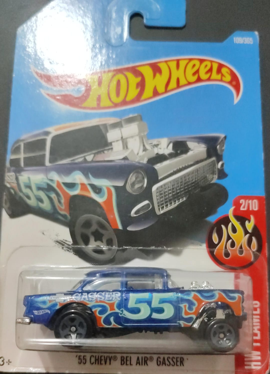 WhatsApp Image 2024-05-14 at 17.52.47 Hot Wheels - 55 Chevy Bel Air Gasser (DTB74). - Image 1