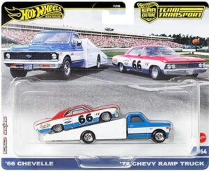 Hot Wheels Team Transporter - 66 Chevelle & 72 Chevy Ramp Truck [Imported].