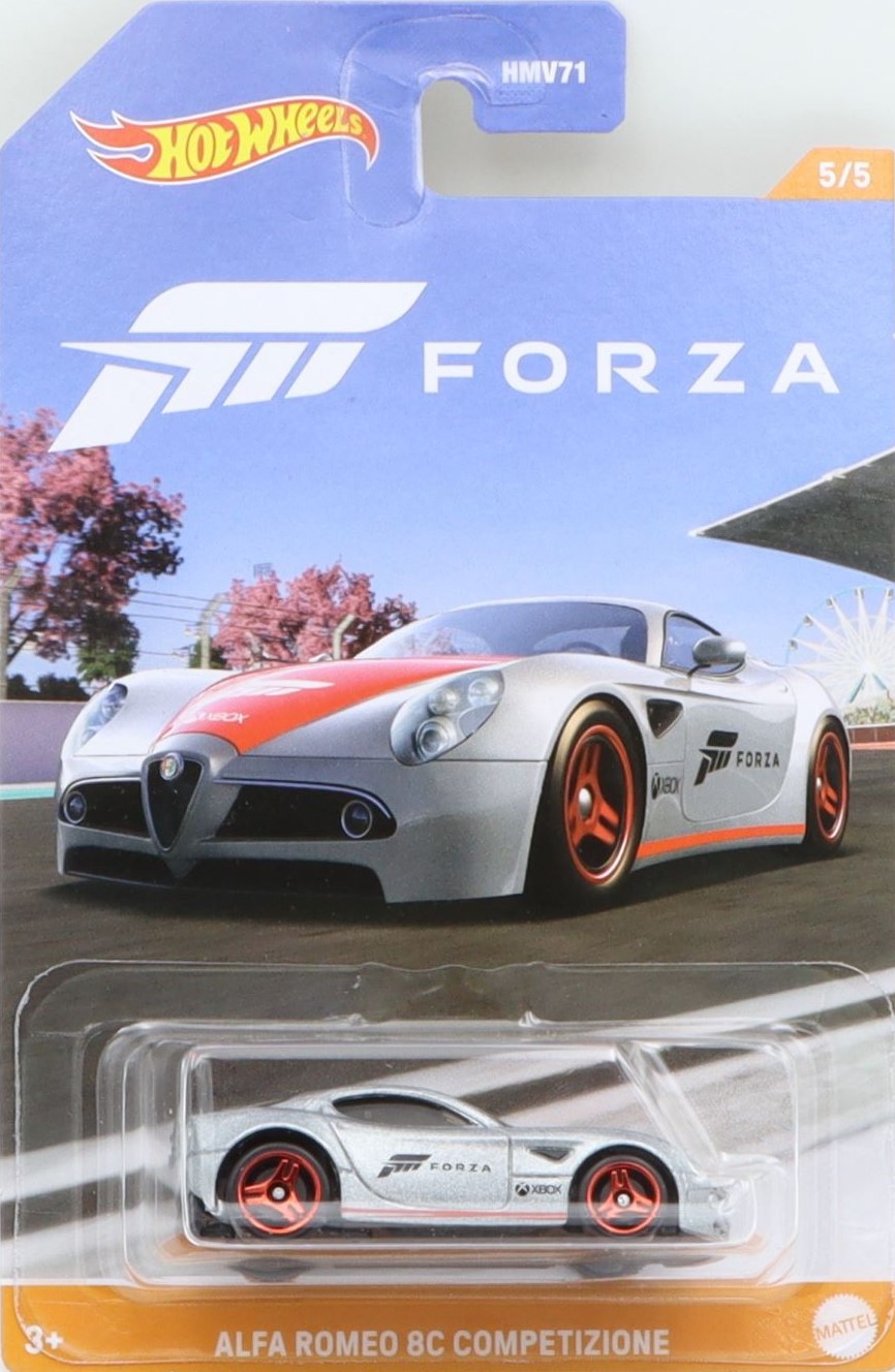 Forza Hot Wheels Forza Themed - Alfa Romeo 8C Competizione (HLK24). - Image 1