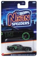 Hot Wheels Neon Speeders - Dodge Challenger SRT Hellcat 15 (HRW80) [Bad Card].