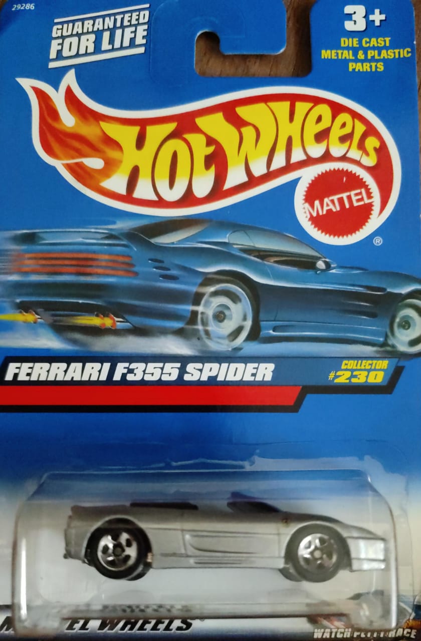 WhatsApp Image 2024-07-17 at 16.23.11 Hot Wheels - Ferrari F355 Spider (29286). - Image 1
