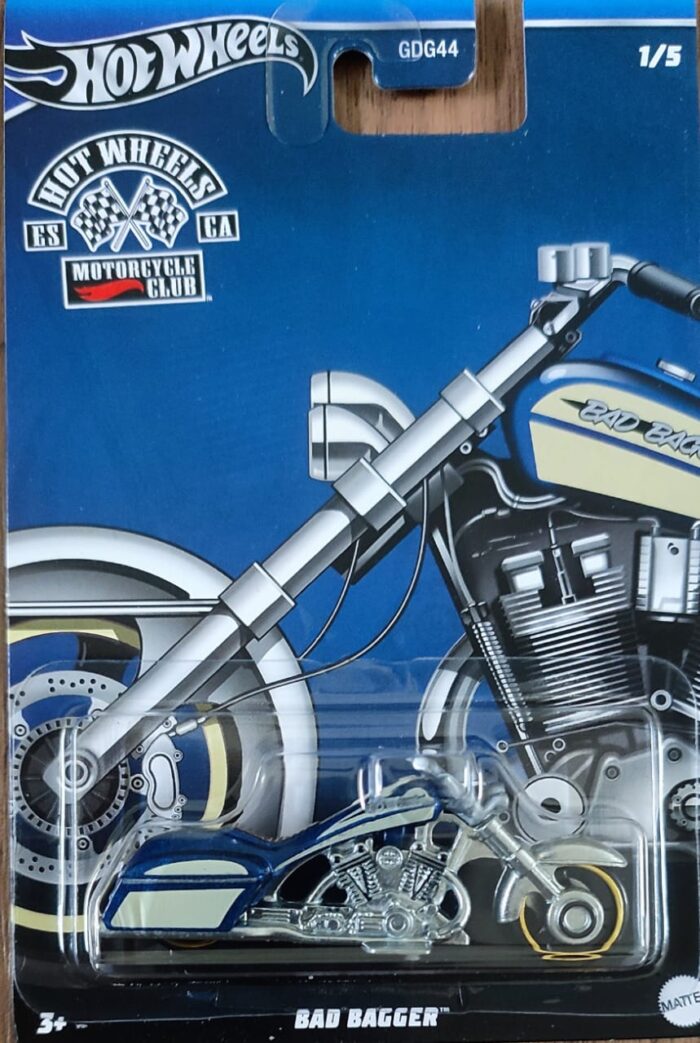 Hot Wheels - Motorcycle Club Full Set of 5 Bikes (GDG44). - Image 6