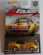 Hot Wheels Car Culture Redliners - 2016 Series - 69 Corvette Racer - Yellow