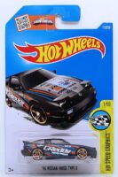 Hot Wheels 96 Nissan 180SX Type-X - Black Greddy