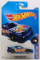 Hot Wheels 96 Nissan 180SX Type-X - Blue
