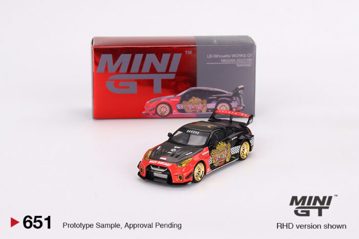 MINI GT - LB-Silhouette WORKS GT Nissan 35GT-RR Version1`BARONG` MiZu Exclusive - Image 2