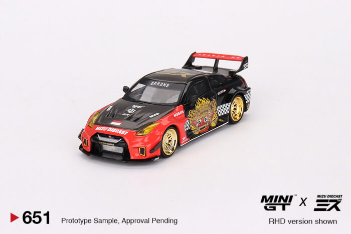 MINI GT - LB-Silhouette WORKS GT Nissan 35GT-RR Version1`BARONG` MiZu Exclusive - Image 3
