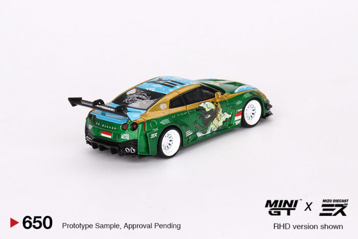 MINI GT - LB-Silhouette WORKS GT Nissan 35GT-RR Version2`RORO` MiZu Exclusive - Image 4