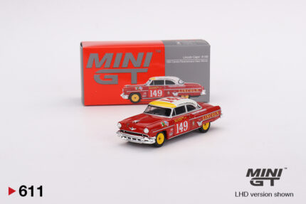 MINI GT - Lincoln Capri #149 - 1954 Carrera Panamericana Class Winner - Red
