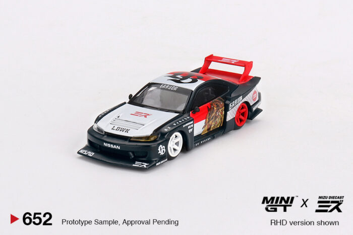 MINI GT - Nissan Silvia (S15) LB-Super Silhouette`GARUDA` MiZu Exclusive - Image 2