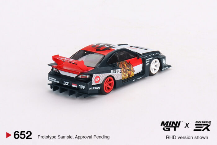 MINI GT - Nissan Silvia (S15) LB-Super Silhouette`GARUDA` MiZu Exclusive - Image 3