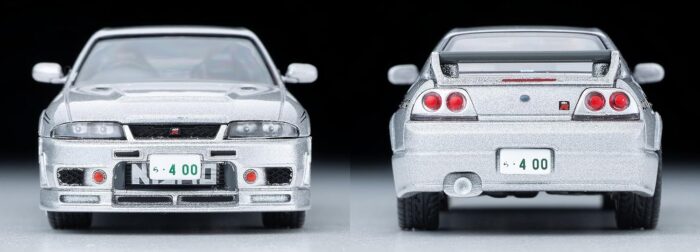 Tomica Limited Vintage NEO 1/64 Nismo 400R Nissan Skyline R33 - Silver - Image 4