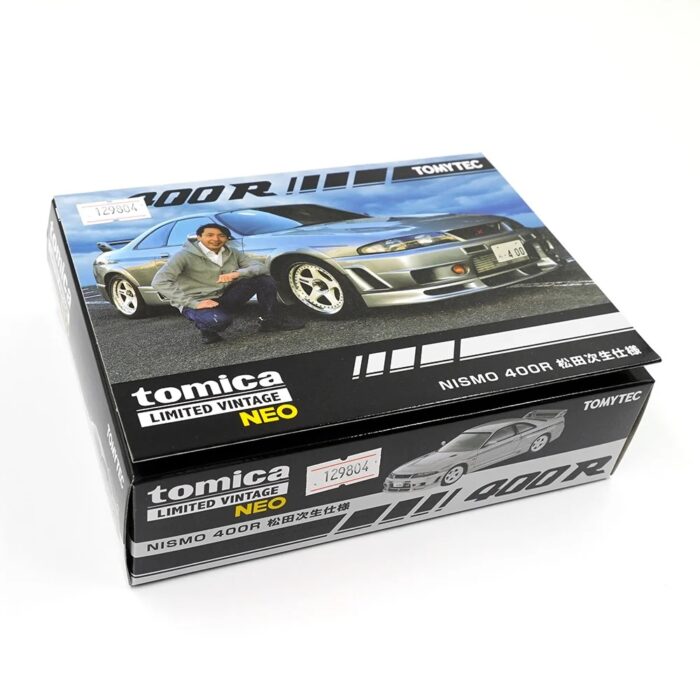 Tomica Limited Vintage NEO 1/64 Nismo 400R Nissan Skyline R33 - Silver - Image 7