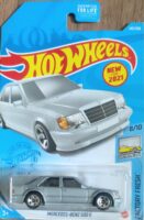 Hot Wheels - Mercedes Benz 500 E (GTB73) [US Card].