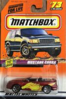 Matchbox - Ford Mustang Cobra (01773) [Imported].