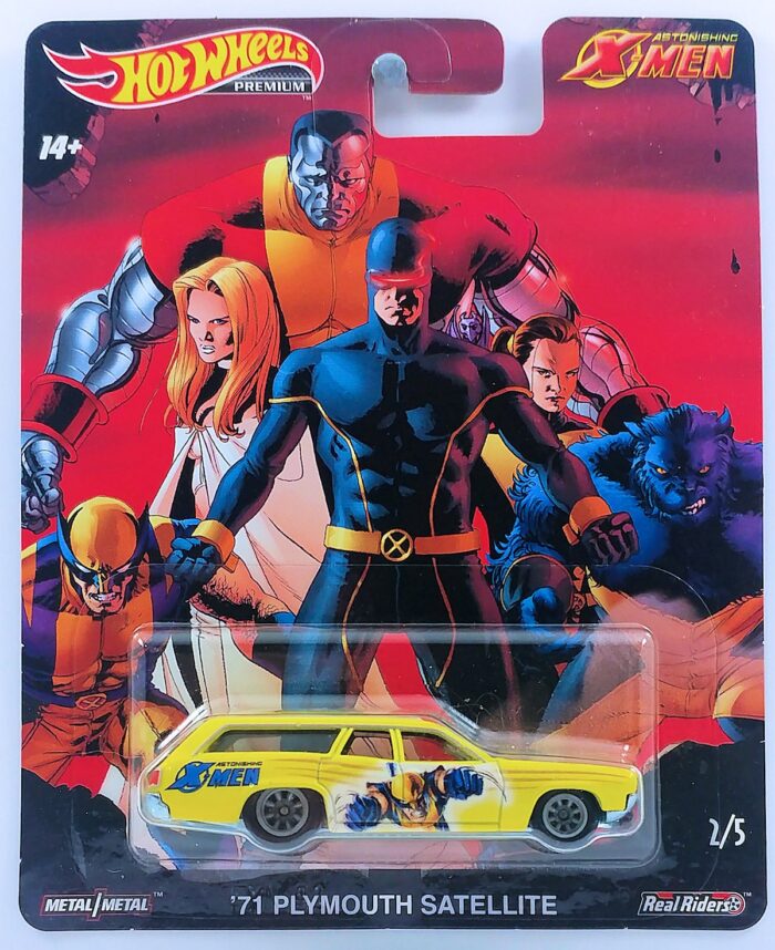 Hot Wheels Pop Culture - X-Men - Full Set of 5 Cars - Image 4