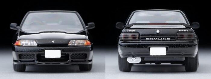 Tomica Limited Vintage Neo 1/64 LV-N194c Nissan Skyline 4-Door Sport Sedan GTS-t Type M Black - Image 2