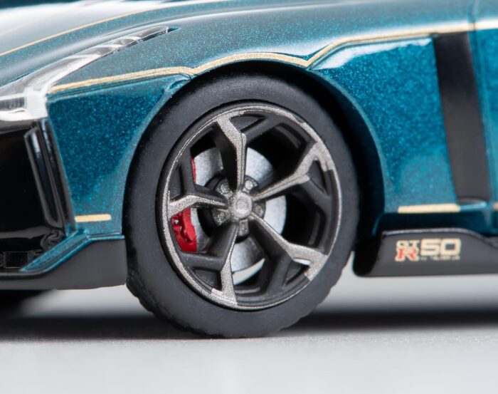 Tomica Limited Vintage Neo 1/64 LV-N Nissan GT-R50 by Italdesign Dark Green - Image 6
