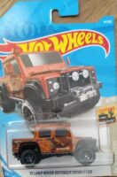 Hot Wheels - Land Rover Defender 15 Double Cab (FYF52) [US Card].