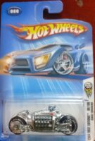 Hot Wheels - Dodge Tomahawk (C2712) [Vintage - US Card] Silver colour.