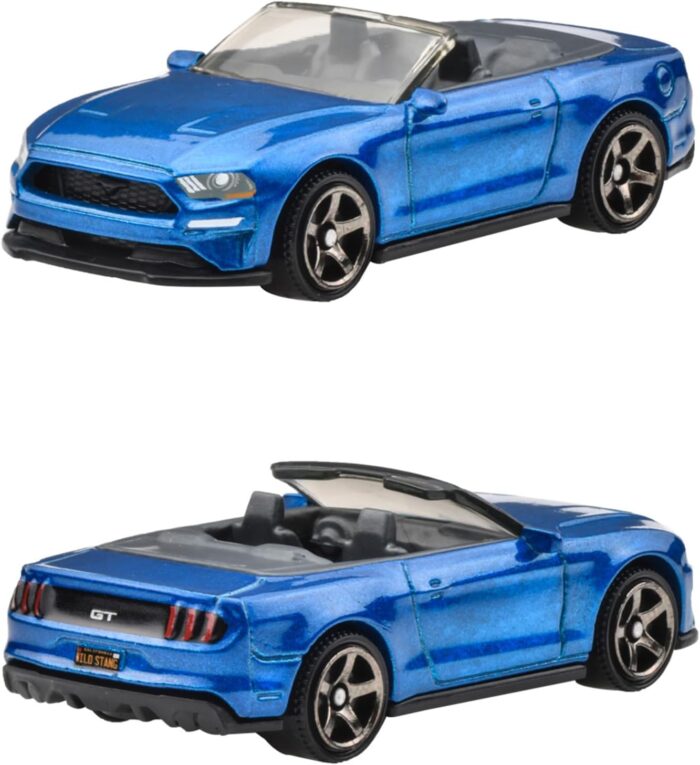 Matchbox American Convertible - 2018 Ford Mustang Convertible (HVR99) [Imported]. - Image 2