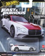 Hot Wheels Fast And Furious - 2018 Bentley Continental GT3 (HVR63) [Imported] Card Bent..