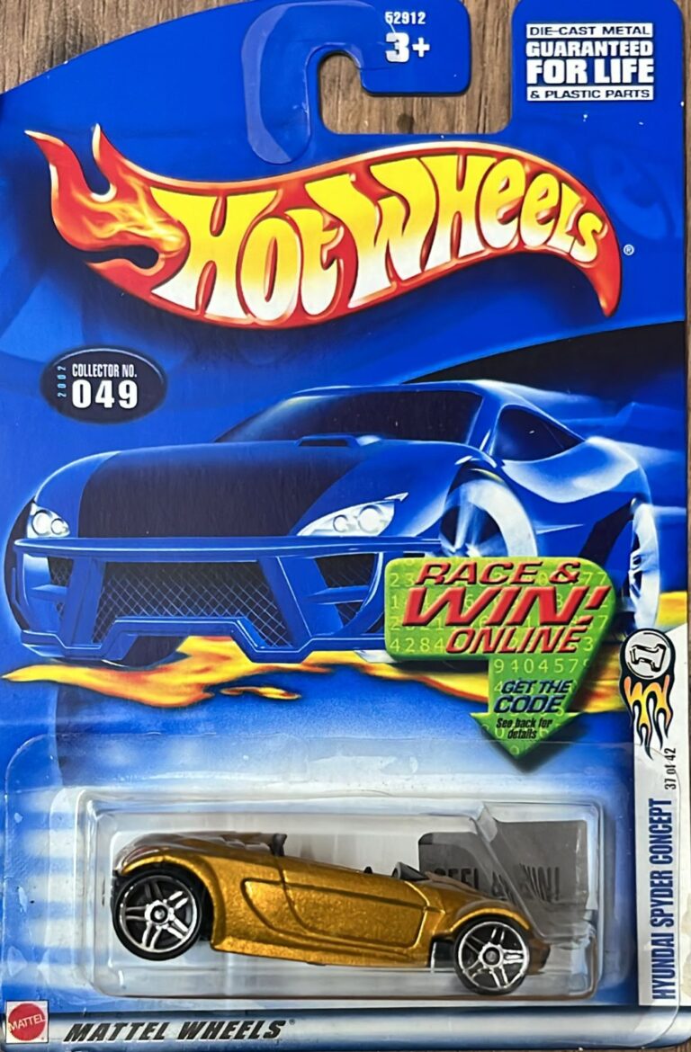 Hot Wheels – Hyundai Spyder Concept (52912). – Crazy 4 Diecasts