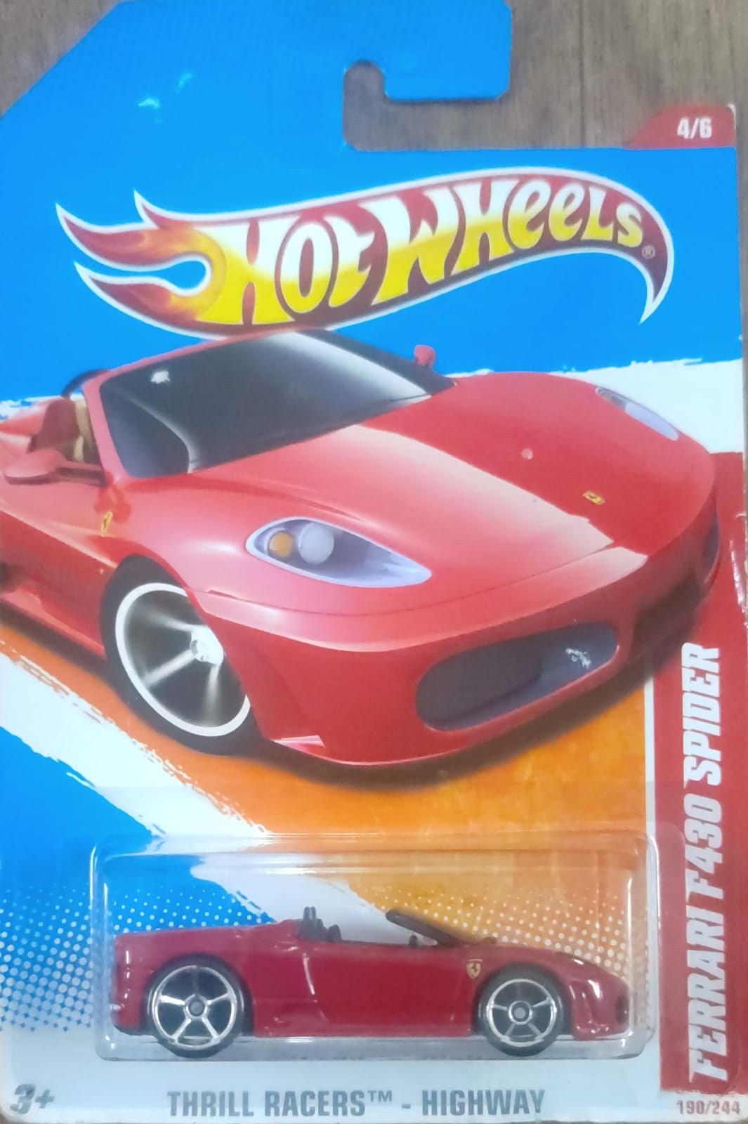 WhatsApp Image 2024-11-30 at 22.21.44 Hot Wheels - Ferrari California (V0043) Red - 2011 Faster Than Ever Edition. - Image 1