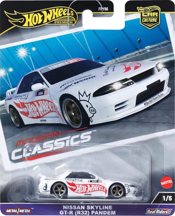 Hot Wheels Car Culture - Nissan Skyline GT R R32 (HRV68) [Imported]. - Image 1
