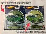 Hot Wheels Premium - Auto Strasse - Mercedes Benz 280 SEL 4.5 year 1972 (HCK18) [Error Card].