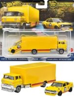 Hot Wheels Team Transport - 1972 Toyota Corolla Levin & Sakura Sprinter (JBM34) [Imported].