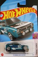 Hot Wheels - 73 Honda Civic Custom (HTD62).