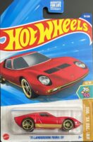 Hot Wheels - Lamborghini Miura SV (HYX22) [US Card].