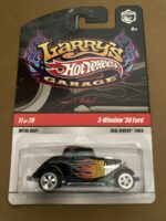 Hot Wheels Garage Series - 3-Window 34 Ford (N9055) - Larry's Garage - Black
