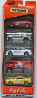 Matchbox 5 Cars Pack - Coca Cola 1999 (35999).
