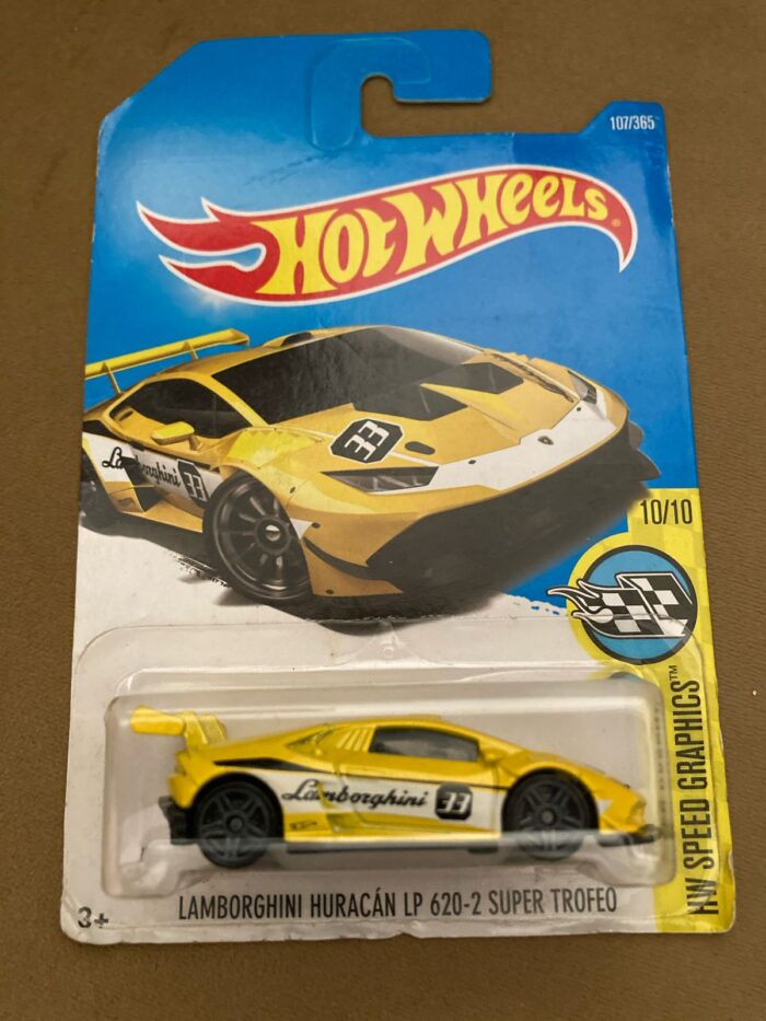 Hot Wheels - Lamborghini Huracan LP-620-2 Super Trofeo (DTX66). - Image 2