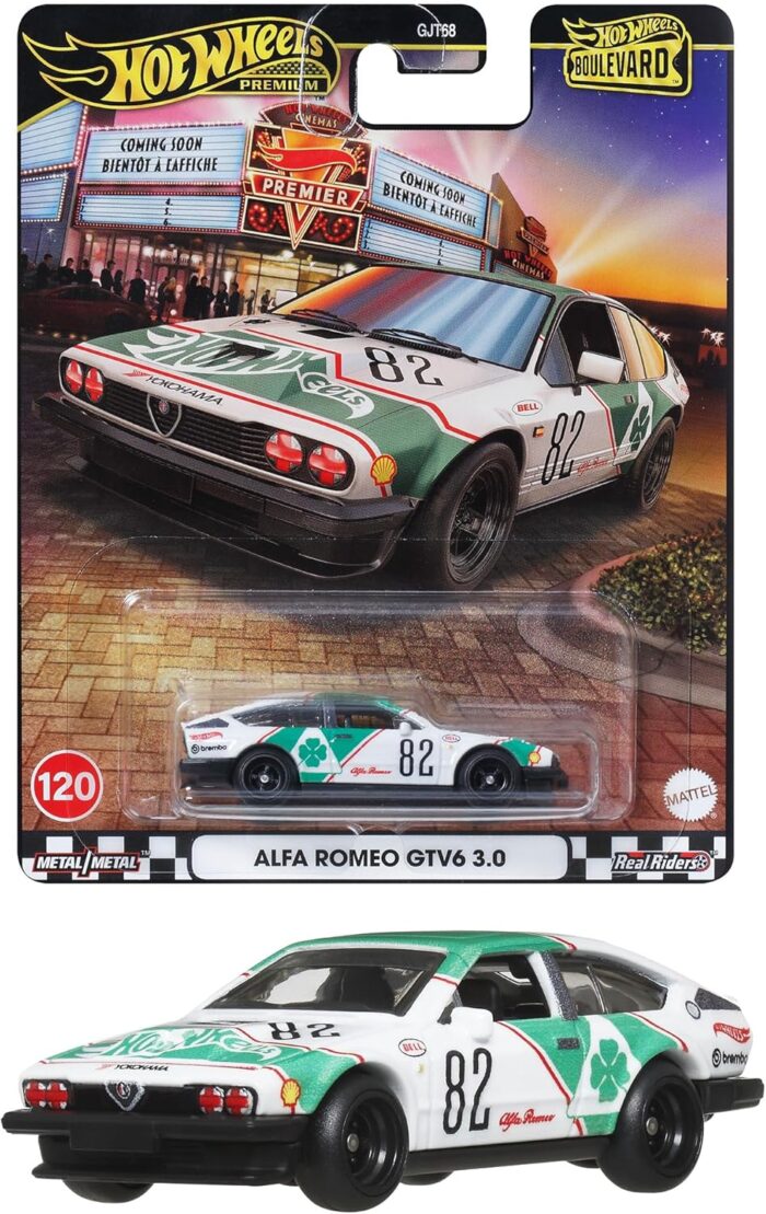 Hot Wheels Premium Boulevard - Alfa Romeo GTV6 3.0 (JBL16) [Imported]. - Image 1