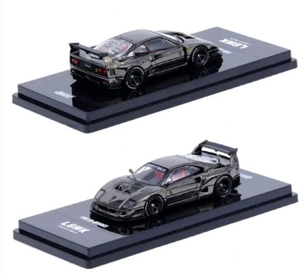Inno64 - Liberty Walk LBWK Ferrari F40 Chrome Black (1:64) - Crazy 4 ...